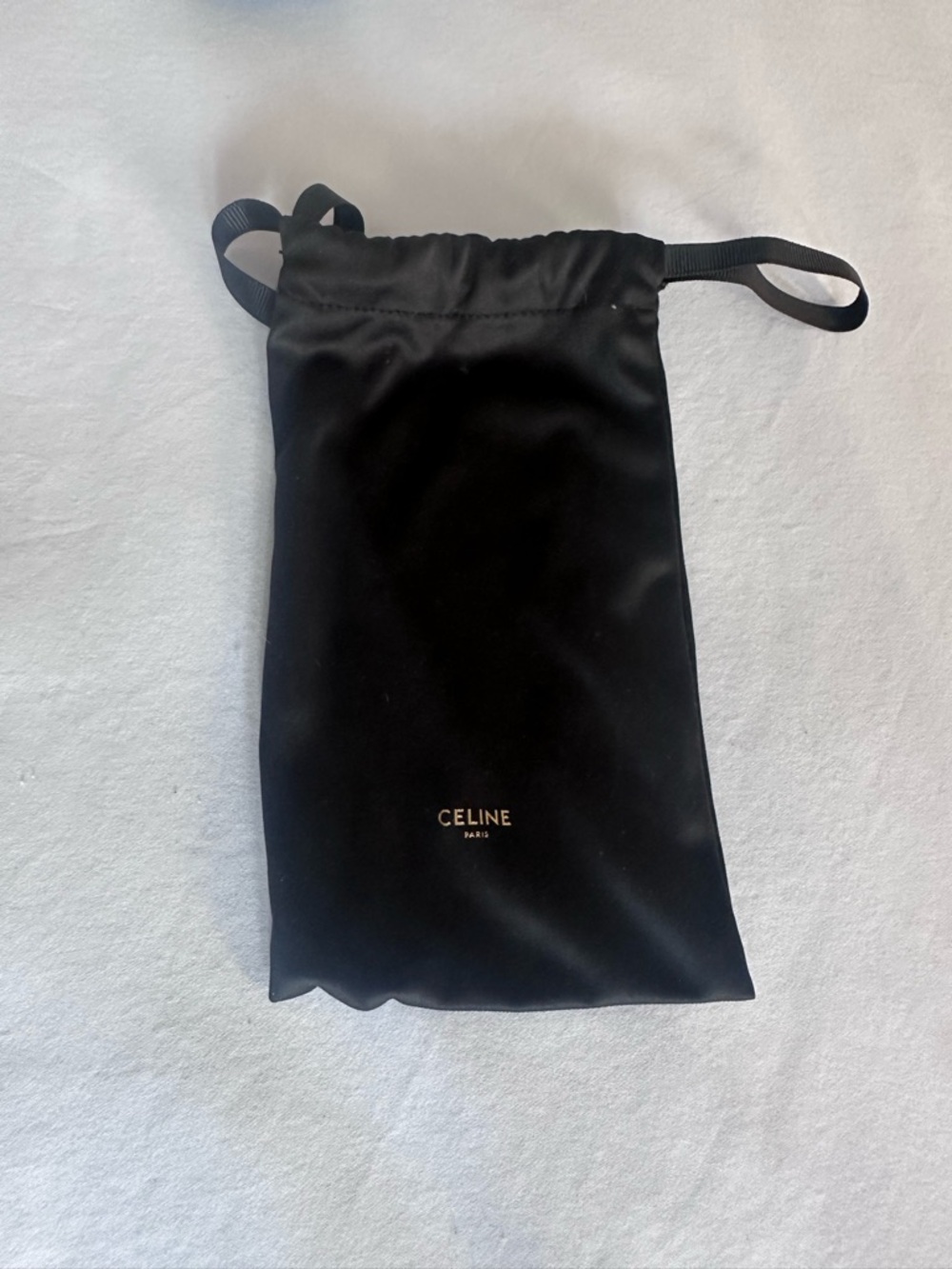 Celine  Triomphe Black Oval Sunglasses - Picture 4 of 6